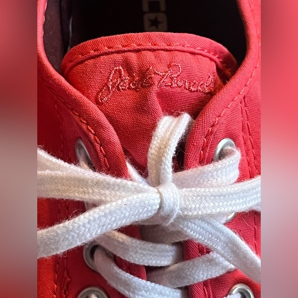 Converse Jack Purcell Canvas Low Top Coral Unisex Sneakers Women’s 6 / Men’s 4 - Picture 7 of 12